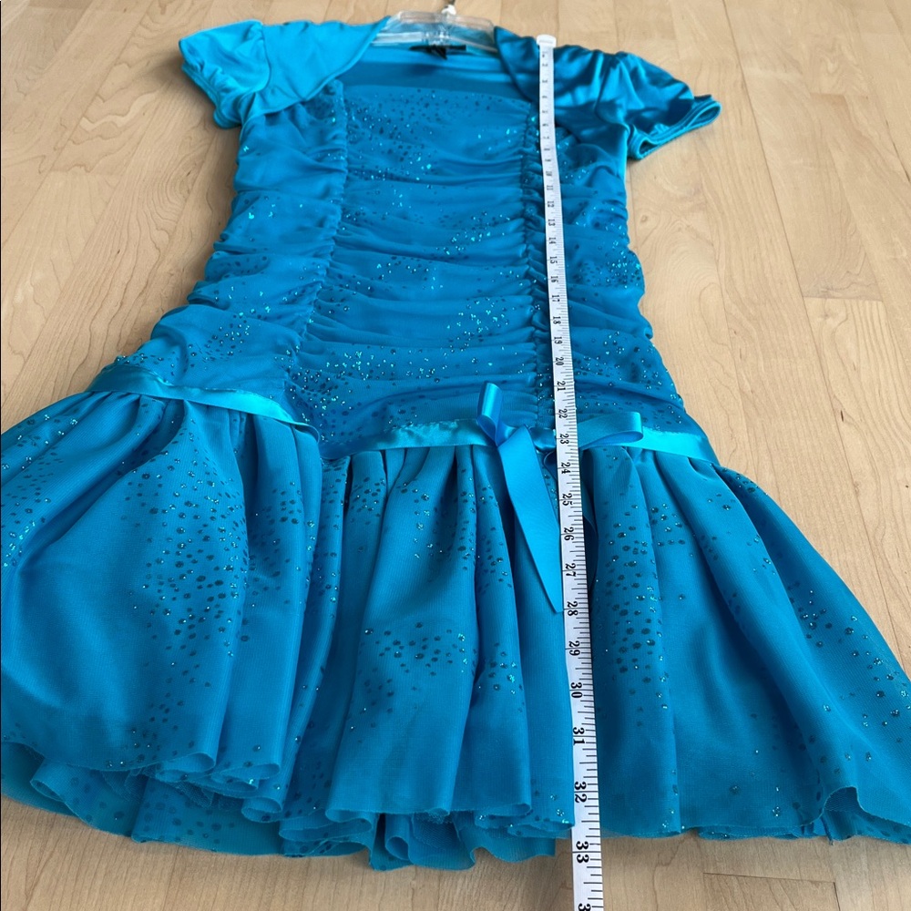 Amy Byer Vibrant Turquiose Dress - Picture 8 of 11